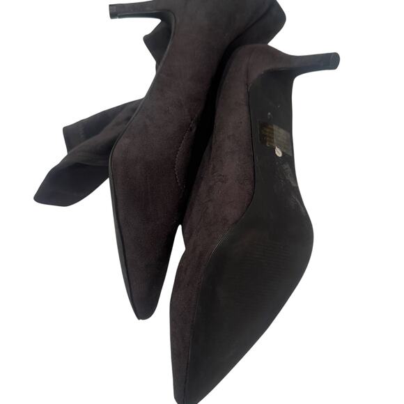 H Halston Women's Brown Girona Stiletto Heeled Dress Booties Size 8.5 NWOT - Picture 10 of 10